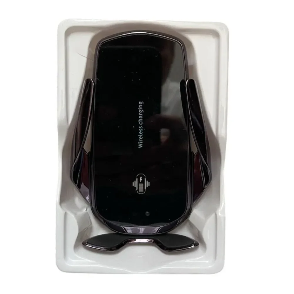 15W Wireless Car Phone Holder Charger Auto-Clamping Qi Fast Charging